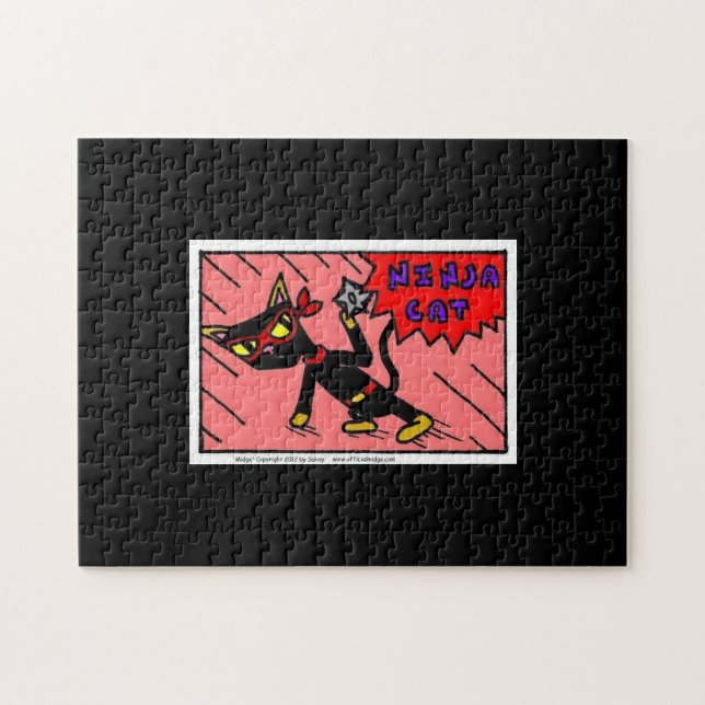 Mel NINJA CAT Quebra-cabeça (Horizontal)