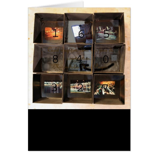 Melancholia Hors Propos por Cartão de Transmissão  (Frente)