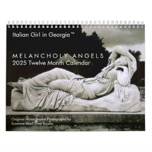 Melancholy Angels - Calendário de Doze Meses 2025