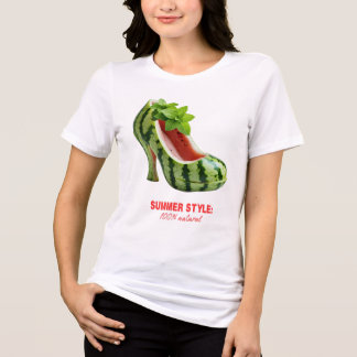 Melancia de alto calcanhar - Estilo de Verão Sucul