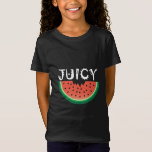 Melancia Juicy - Camisa de T-Jersey fina para rapa