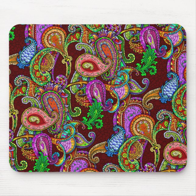 Melange Paisley Mousepad (Frente)