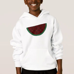 Melão Palestina Bordado tatreez vermelho