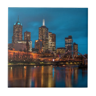 Melbourne à noite