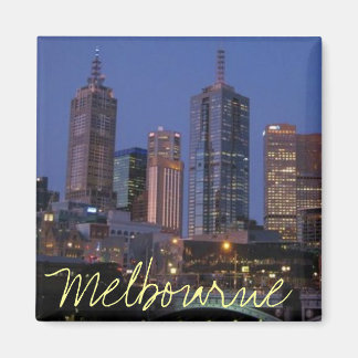 Melbourne Austrália no imã de fotografia noturna