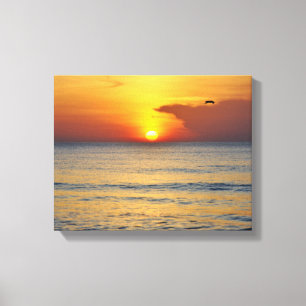 Melbourne Beach Sunrise Canvas