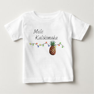 Mele Kalikimaka - camisa do bebê do Natal