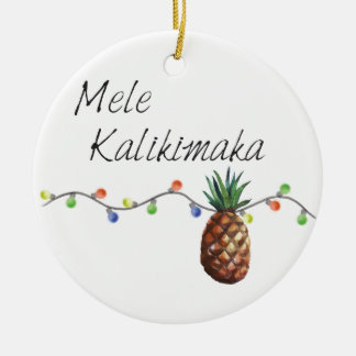 Mele Kalikimaka - enfeites de natal