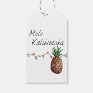 Mele Kalikimaka - Etiquetas de Presente de Natal