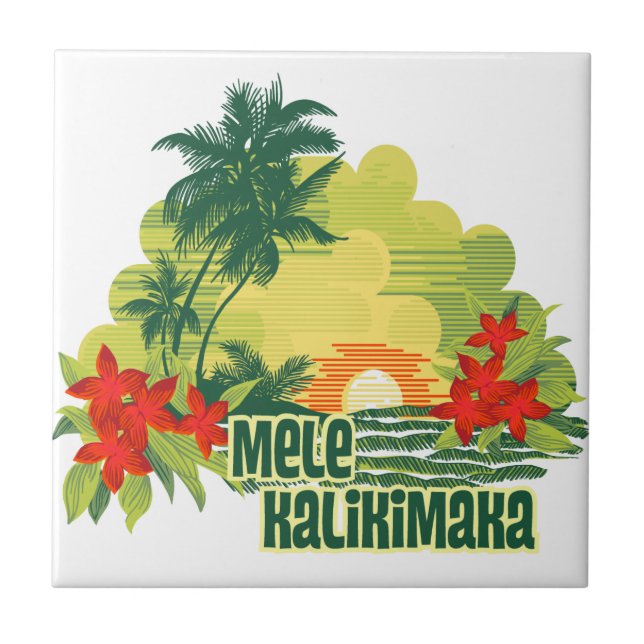 Mele Kalikimaka Ilha Tropical Natal (Frente)