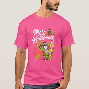 Mele Kalikimaka Natal - Presentes de Camisas Havai