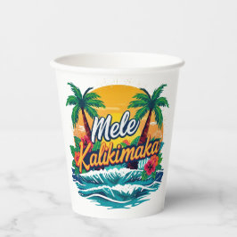 Mele Kalikimaka Natal tropical