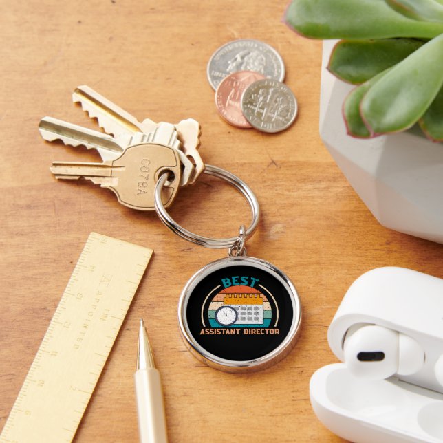 Melhor AD de 1rua - Chaveiro Retro Estilo Premium  (Mesa)