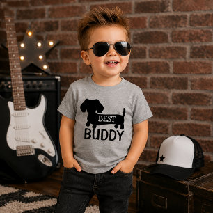 Melhor Amigo Dachshund Toddle Tee Presente Doxie