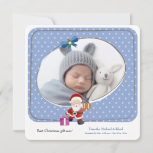 Melhor Anúncio de Nascimento de Foto do Presente d