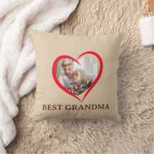 Melhor Avó Almofada Personalizada de Presente
