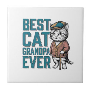 Melhor Avô de Gato de Todos os Tempos Camisa Vinta