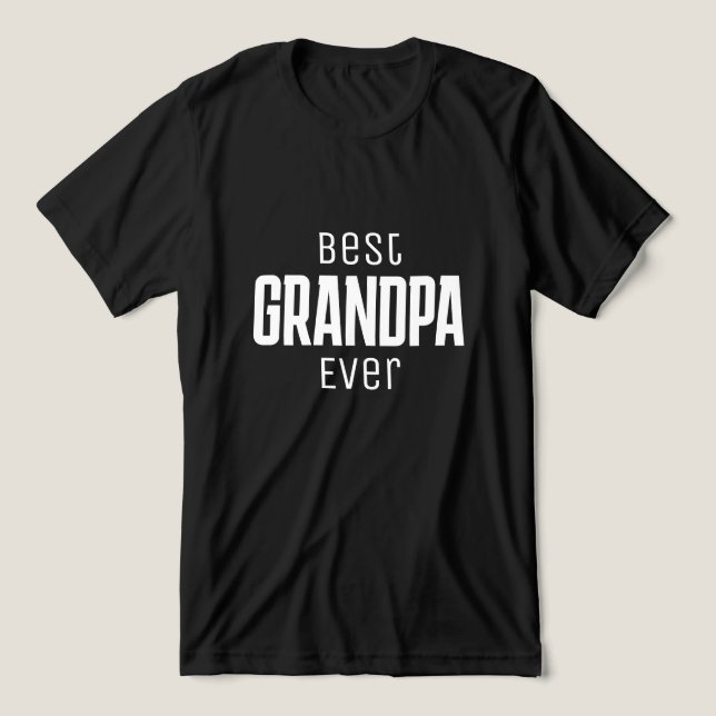 Melhor Avô de Todos script Personalizado (Design frontal)