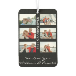 Melhor Avô já Personalizado 6 Colagem de Fotografi