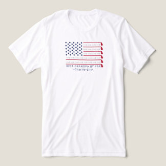 Melhor Avô Por Par Patriótico Golfe Bandeira Ameri