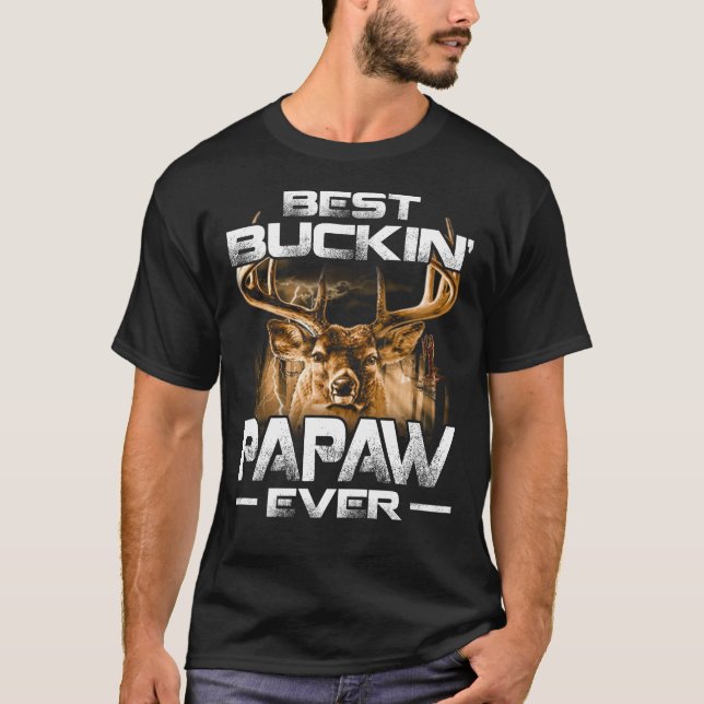 Melhor Bucking da caça dos cervos da camisa do (Frente)