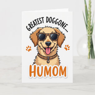 Melhor Cachorro Danado Cartão de Humom