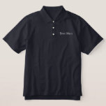 Melhor Camisa Polo<br><div class="desc">A Camisa Best Man Polo é mostrada em Marinho com o texto bordado branco. Personalize este item ou comprar conforme mostrado.</div>