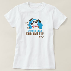 Melhor Camiseta de Cachorro Walker - Branco