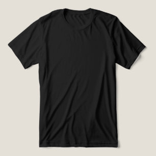 Melhor Camiseta Preta em Branco para Impressão Per