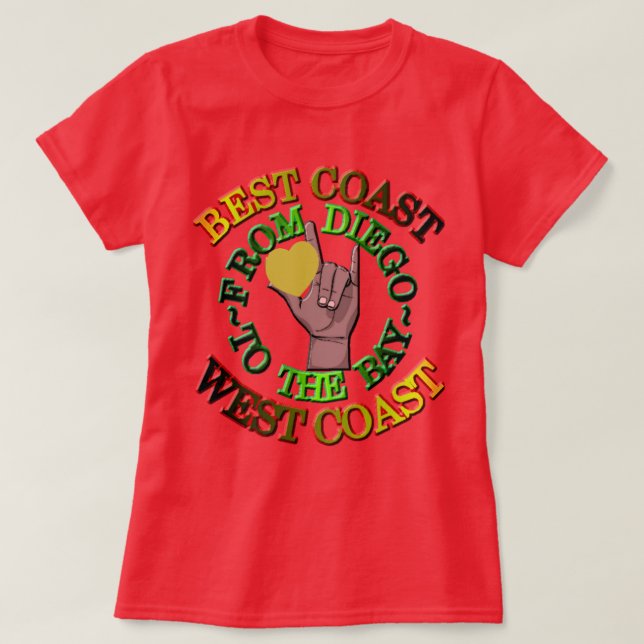 Melhor Camiseta West Coco Luv (Frente do Design)