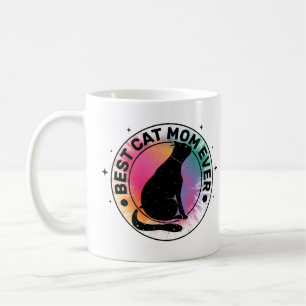 Melhor Caneca de Café de Mãe de Gato de Todos os T