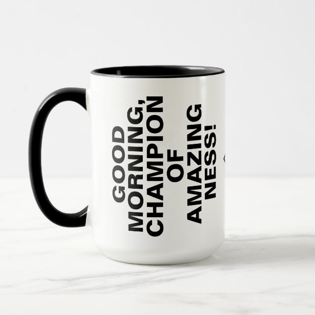 Melhor Caneca de Café Motivacional com Frases Dive (Esquerda)