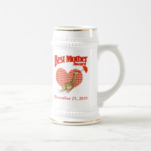 Melhor Caneca de cerveja de Girafa Prêmio com Cora