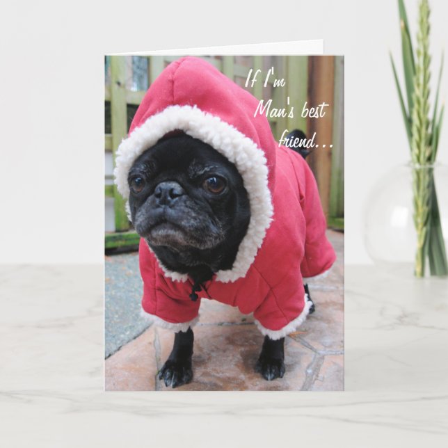 Melhor Cartão Amigo do Homem (Frente)