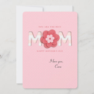 Melhor Cartão com fotos da Mãe