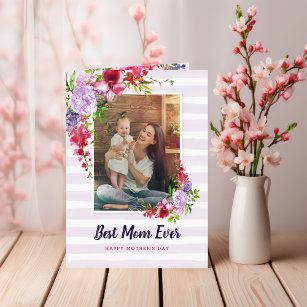 Melhor Cartão com fotos de Dia de as mães Personal