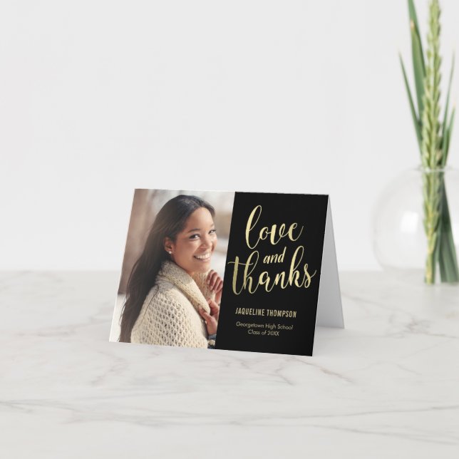 Melhor cartão de agradecimento de cor editável par (Frente)