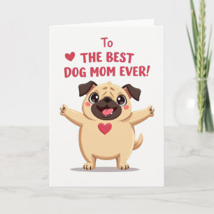Melhor Cartão de Amor para Mãe de Cachorro