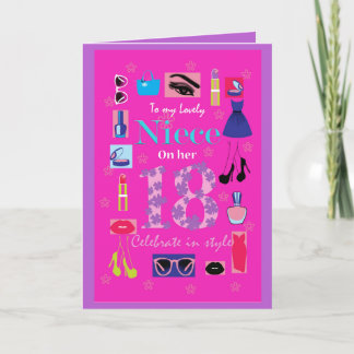 Melhor cartão de aniversário de 18 anos para uma s