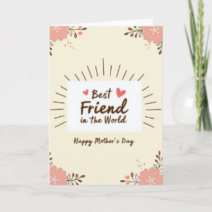 Melhor Cartão de Dia das Mães para Amiga
