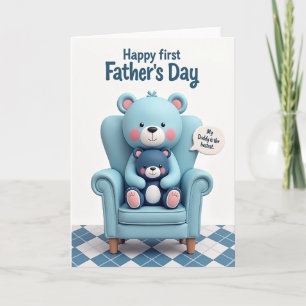 Melhor cartão do Dia dos Pais para Papai Urso