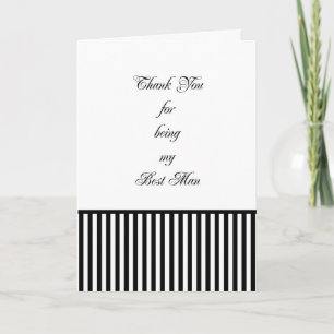 Melhor Cartões de agradecimentos de Homem com Stri