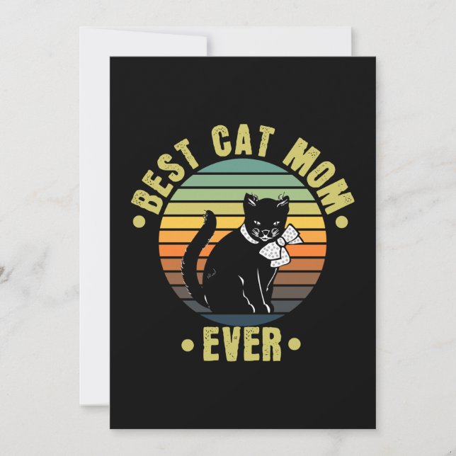 Melhor Cat Mãe De Sempre | Presentes para Cat Mãe (Frente)