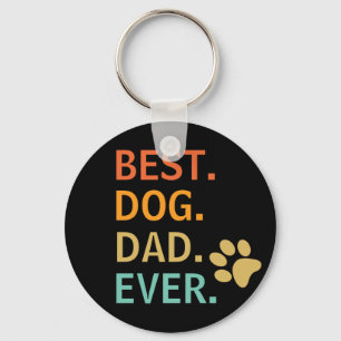 Melhor chaveiro de pai de cachorro de todos os tem
