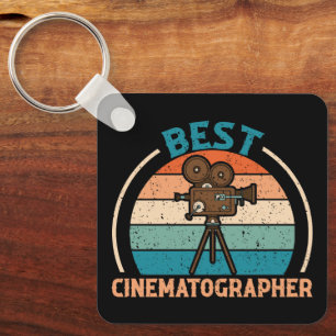 Melhor Cinematógrafo - Chaveiro de Estilo Retroati