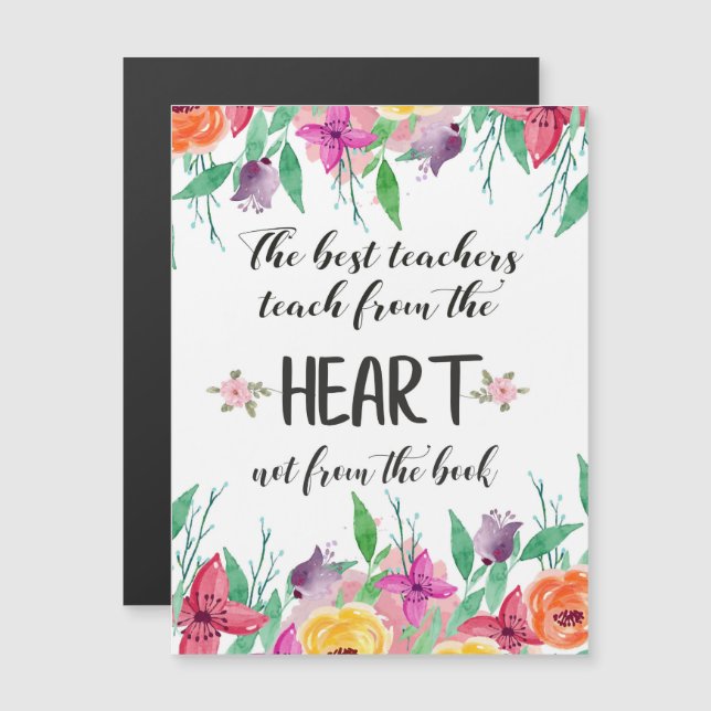 Melhor citação de Apreciação do Professor Obrigado (Frente/Verso)