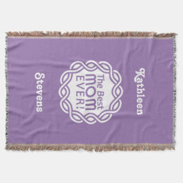 MELHOR cobertor de lançamento personalizado MOM