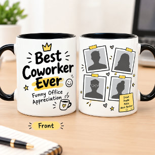 Melhor Colega de Trabalho de Sempre Caneca Persona