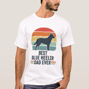 Melhor Design de Camisa de Cachorro Vintage Pai Bl