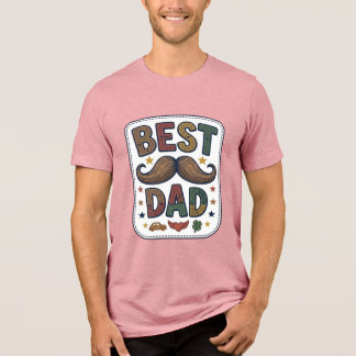 Melhor Design de Pai Bigode Vintage Vector Pai_1